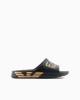  Sandalias Chancletas Hombre EA7 Negro XBP008 XK337