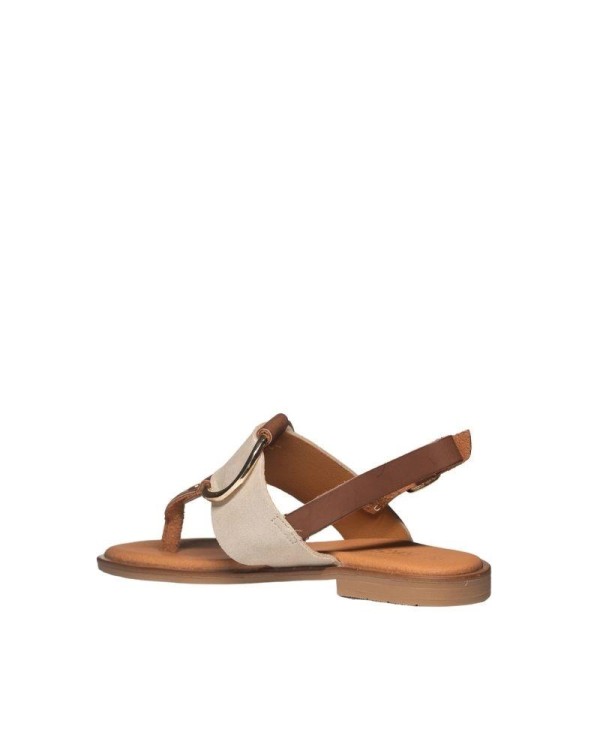 RKS Sandalias De dedo Abiertas Mujer Oro MUSAKA 01