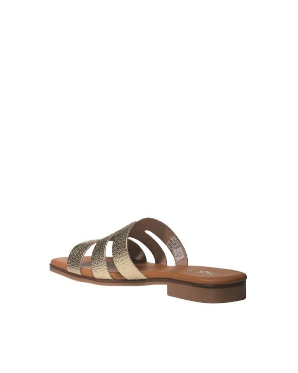  Sandalias Abiertas Mujer RKS Oro 3076
