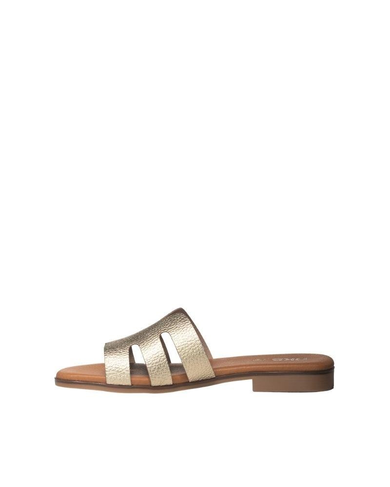 Sandálias Abertas Mulher RKS Dourado 3076