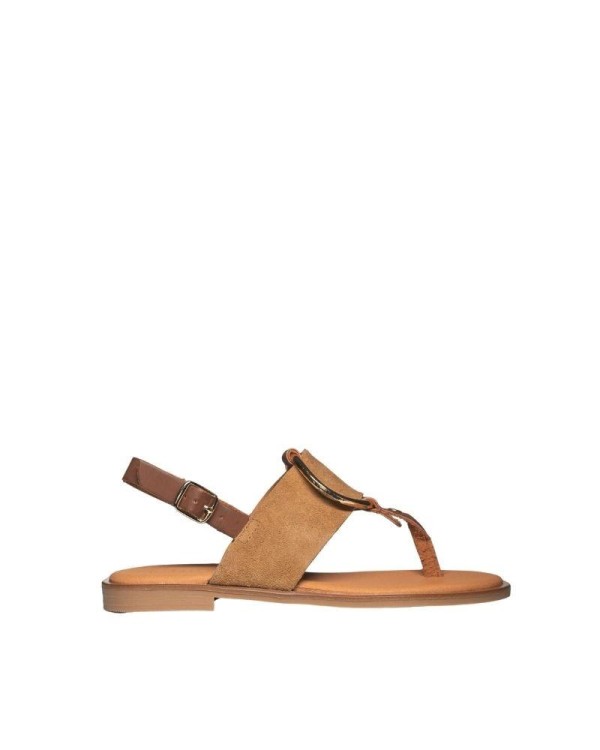 Sandalias Abertas de Senhora RKS Marrom MUSAKA 01