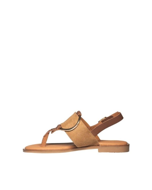 Sandalias Abertas de Senhora RKS Marrom MUSAKA 01