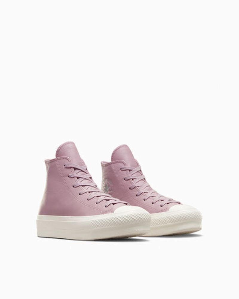 Sapatilhas Altas Mulher CONVERSE Roxo A07130C LONA CHUCK TAYLOR ALL STAR LIFT