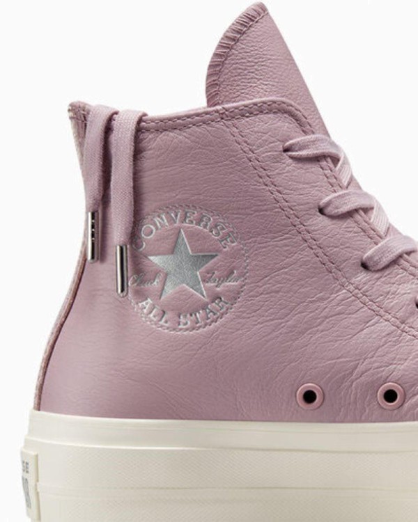 Sapatilhas Altas Mulher CONVERSE Roxo A07130C LONA CHUCK TAYLOR ALL STAR LIFT