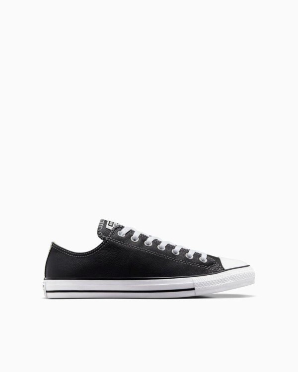 Sapatilhas Baixas Mulher CONVERSE Preto 132174C PELE CHUCK TAYLOR ALL STAR