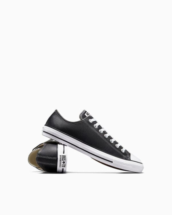 Sapatilhas Baixas Mulher CONVERSE Preto 132174C PELE CHUCK TAYLOR ALL STAR