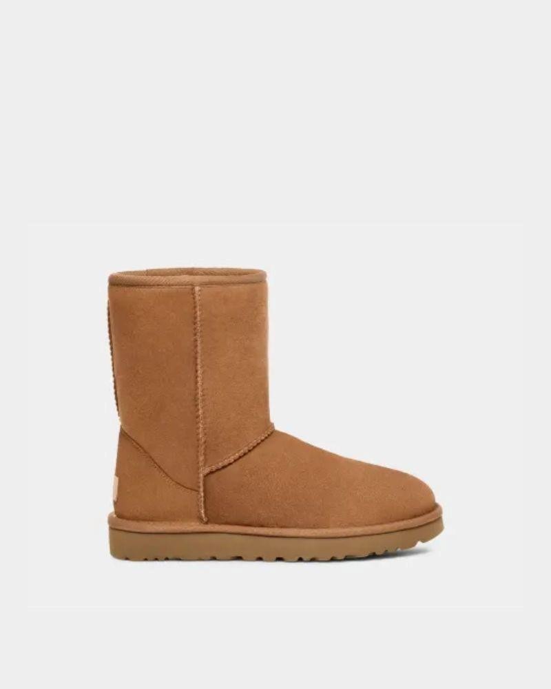 Botas Australianas de Pele Mulher UGG Castanho 1016223 CLASSIC SHORT II