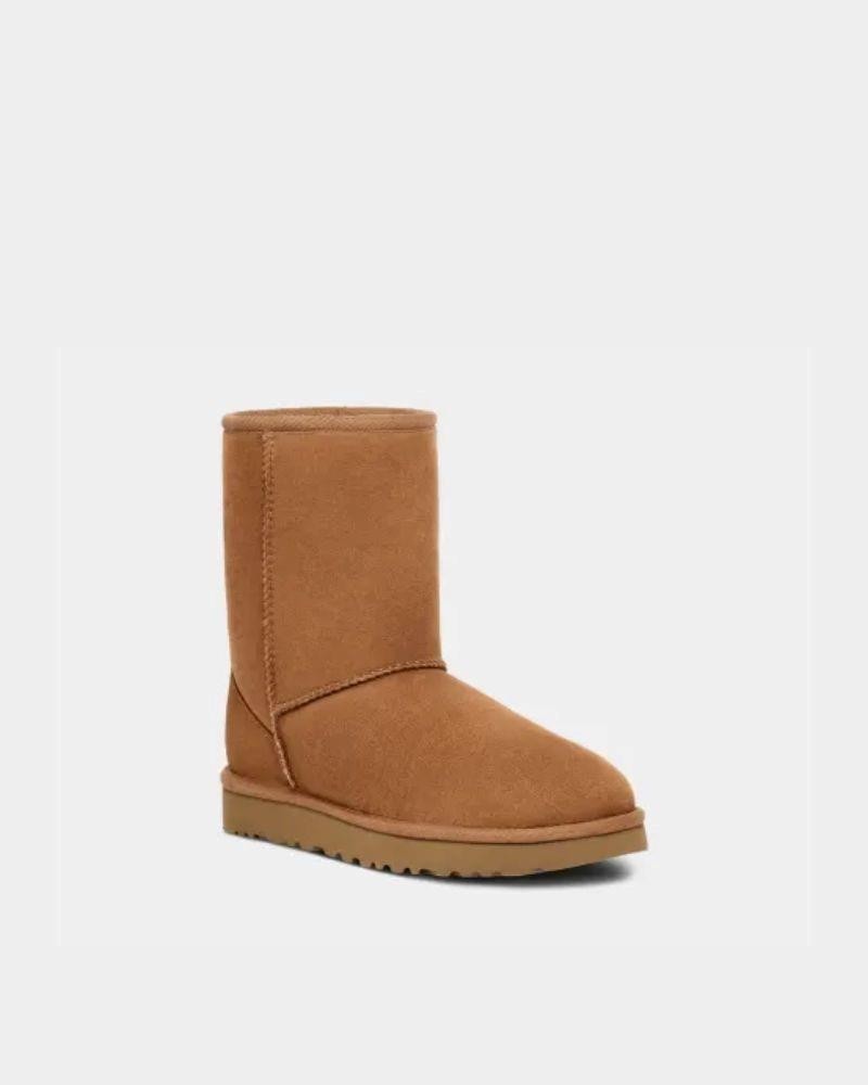 Botas Australianas de Pele Mulher UGG Castanho 1016223 CLASSIC SHORT II