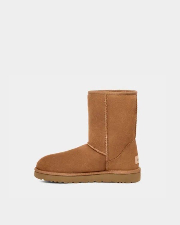Botas Australianas de Pele Mulher UGG Castanho 1016223 CLASSIC SHORT II