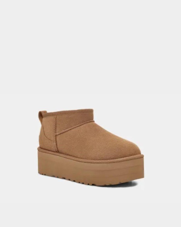 Botas australianas UGG Mujer Marrón 1135092 CLASSIC ULTRA MINI PLATFORM