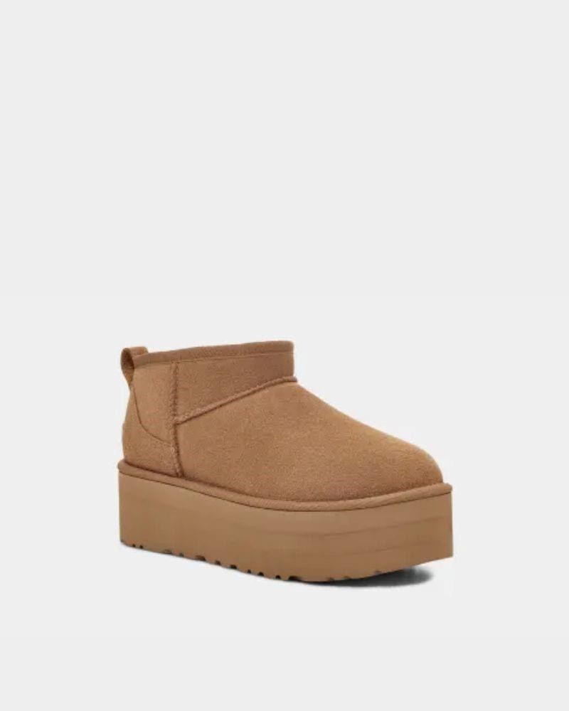 Botas australianas UGG Mujer Marrón 1135092 CLASSIC ULTRA MINI PLATFORM