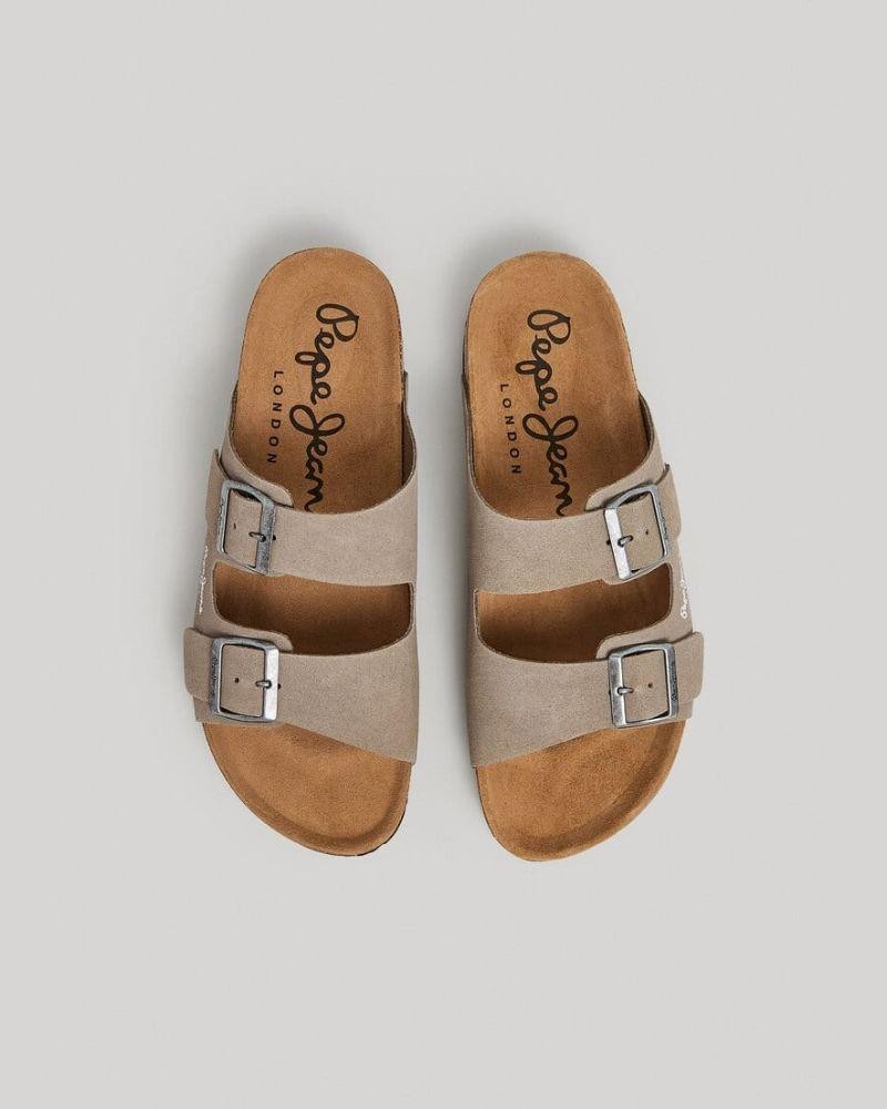 Sandalhas Abertas Homem PEPE JEANS Beige PMS90112