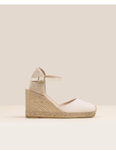 Alpargatas Gaimo para mujer de color blanco modelo Yosie
