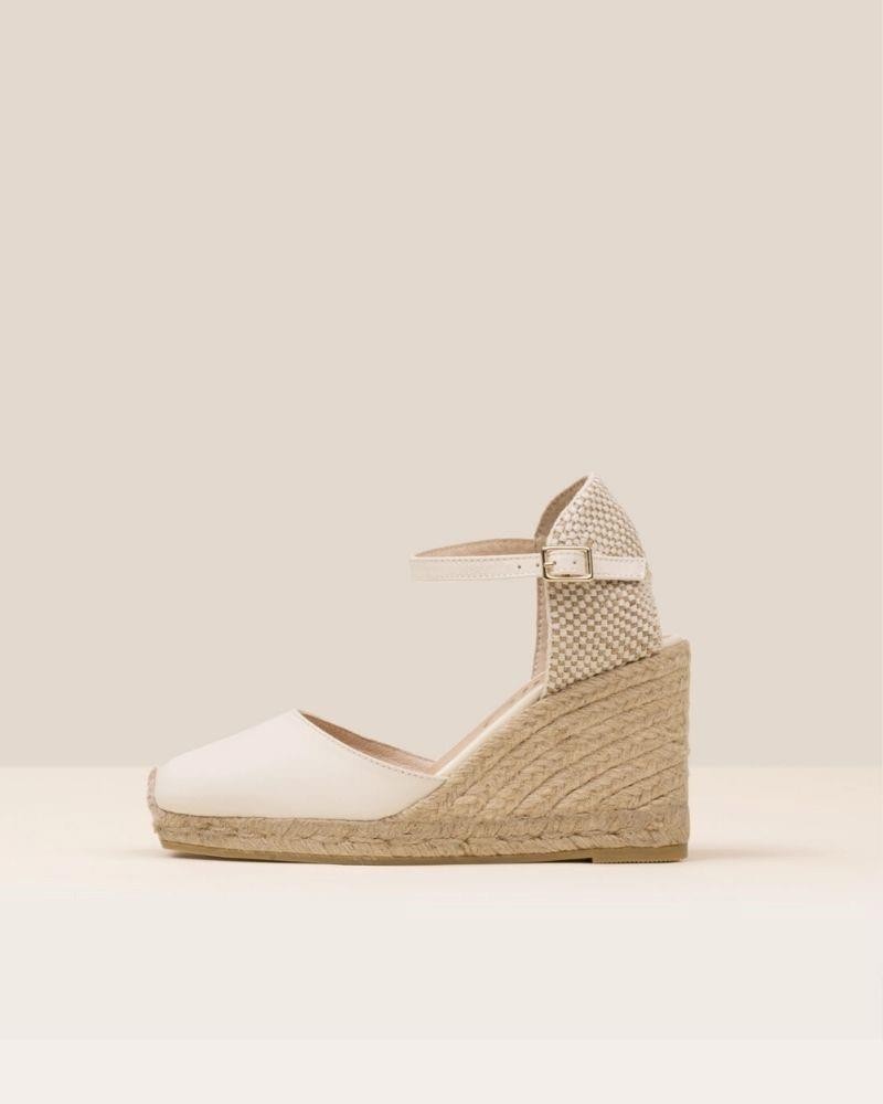  Sandalias Alpargatas Mujer Gaimo Blanco YOSIE
