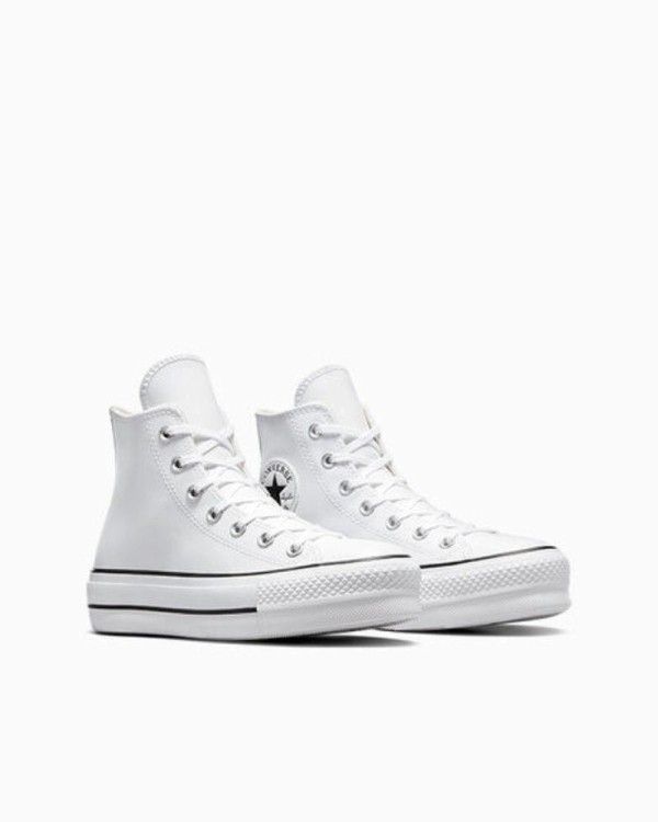 Sapatilhas Mulher CONVERSE Branco 561676C CHUCK TAYLOR ALL STAR LEATHER