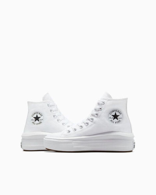 Sapatilhas brancas mulher Converse lona Chuck Taylor