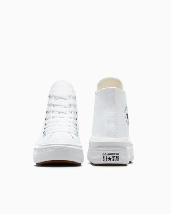 Sapatilhas brancas mulher Converse lona Chuck Taylor