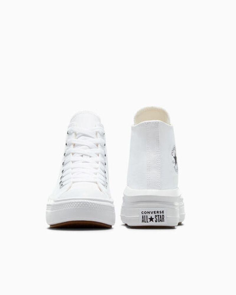 Zapatillas blancas mujer Converse lona Chuck Taylor