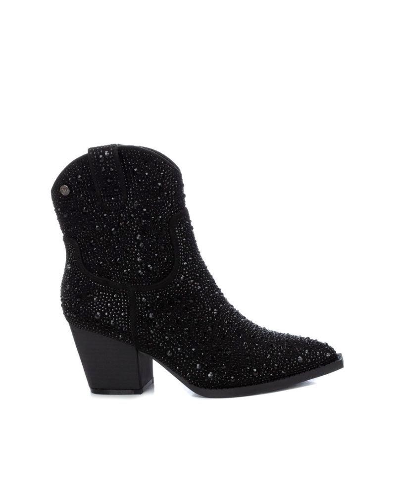 XTI Botines Cowboy Mujer Negro 141723