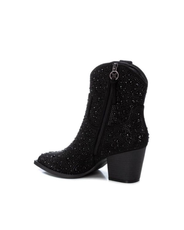 XTI Botines Cowboy Mujer Negro 141723