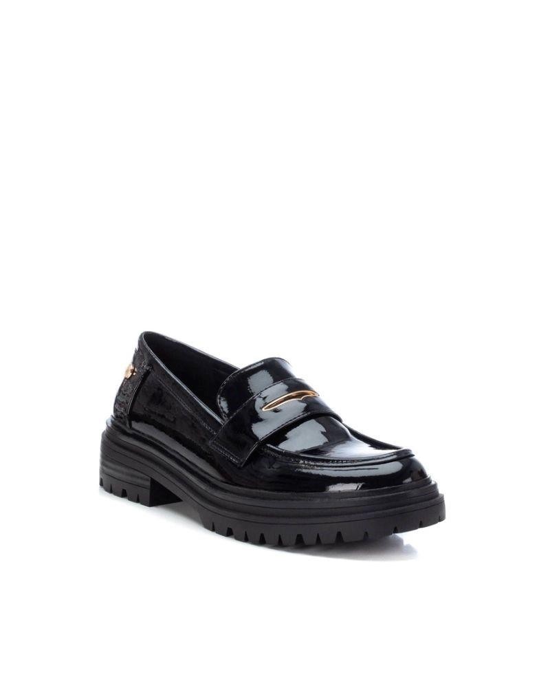 XTI Zapatos Mocasines Mujer Negro 142001