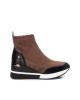XTI Zapatillas Altas Mujer Taupe 141576