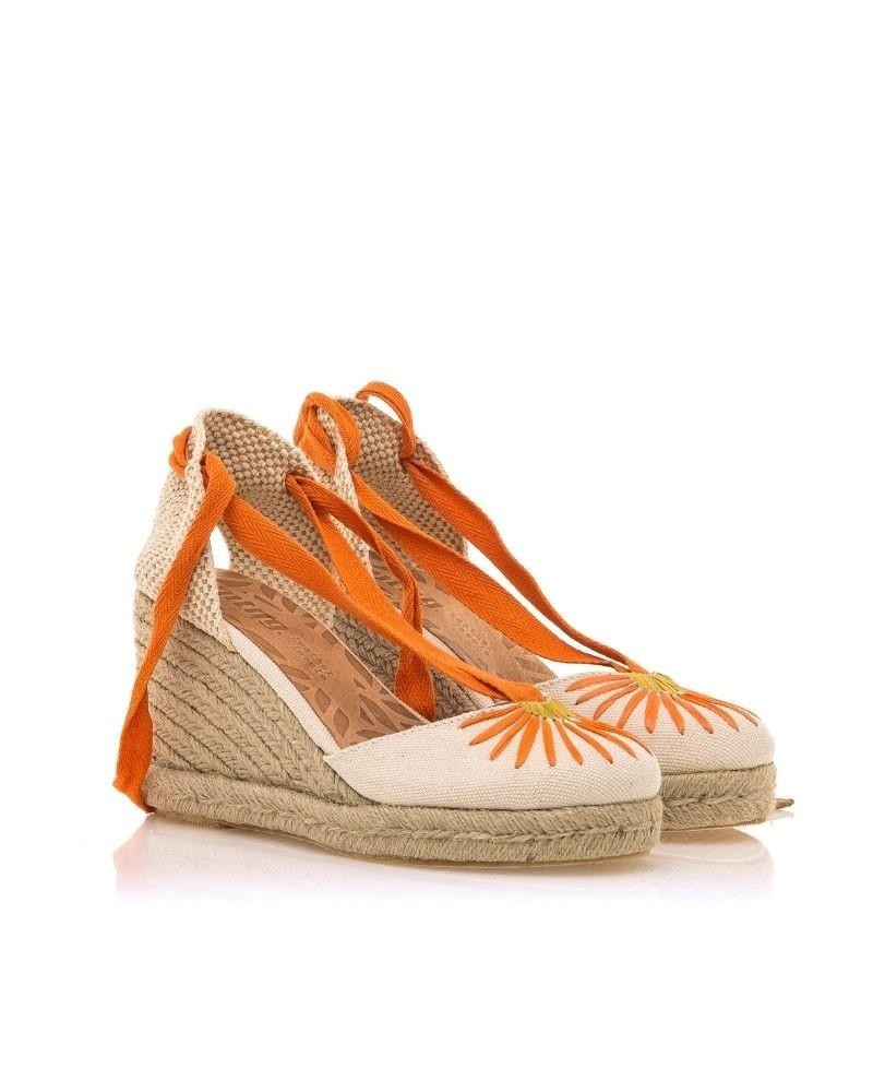  Sandalias Alpargatas Mujer MUSTANG Nude 52799