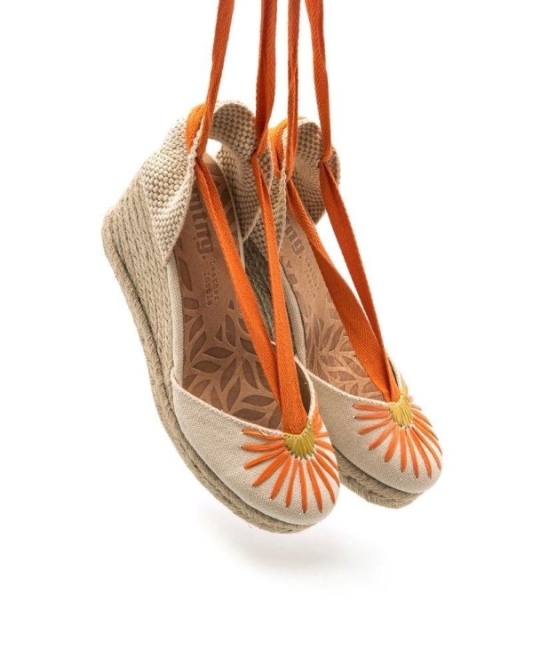  Sandalias Alpargatas Mujer MUSTANG Nude 52799