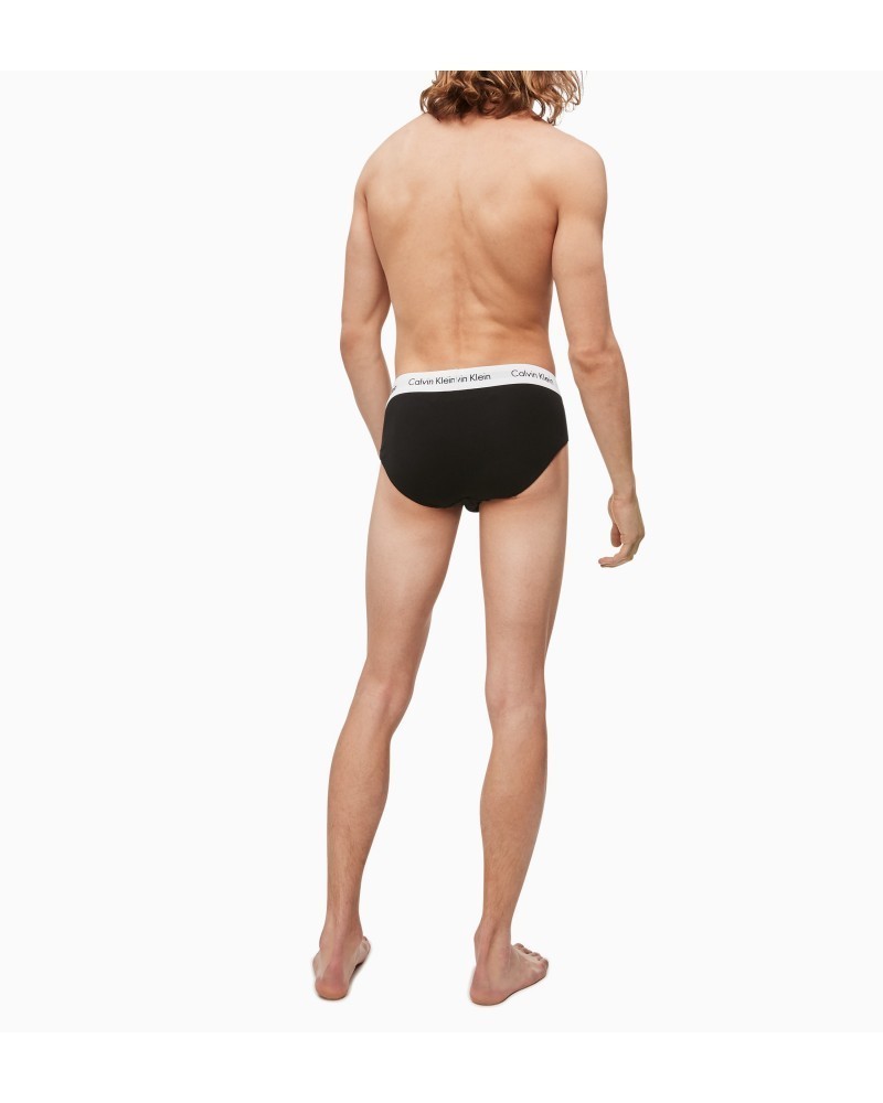 Ropa interior Slips Hombre CALVIN KLEIN Negro 0000U2661G 3P HIP BRIEF