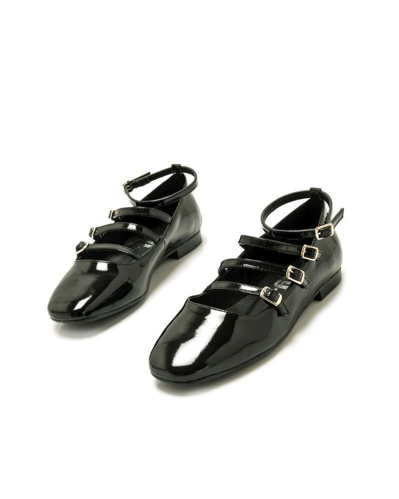 MUSTANG Zapatos Bailarinas Mujer Negro 59777 CAMILLE MARY JANE