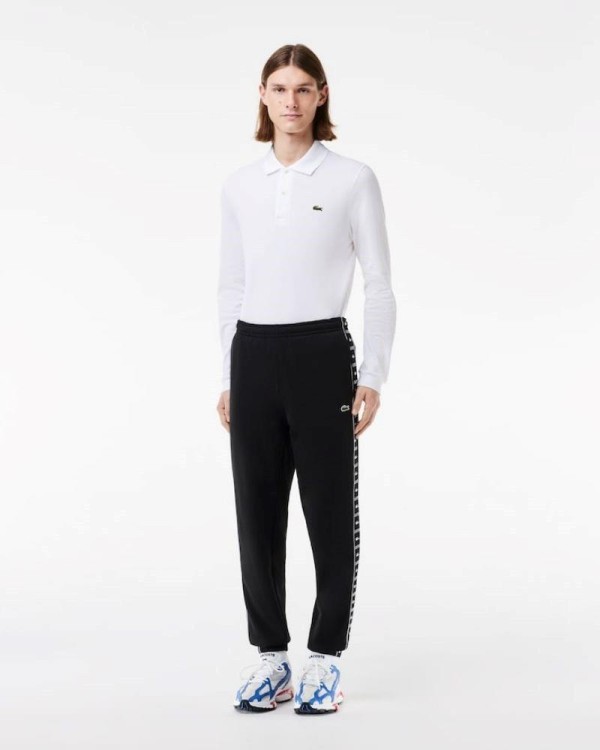 LACOSTE Pantalones Chándal Hombre Negro XH7412