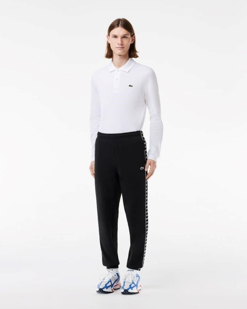 LACOSTE Pantalones Chándal Hombre Negro XH7412