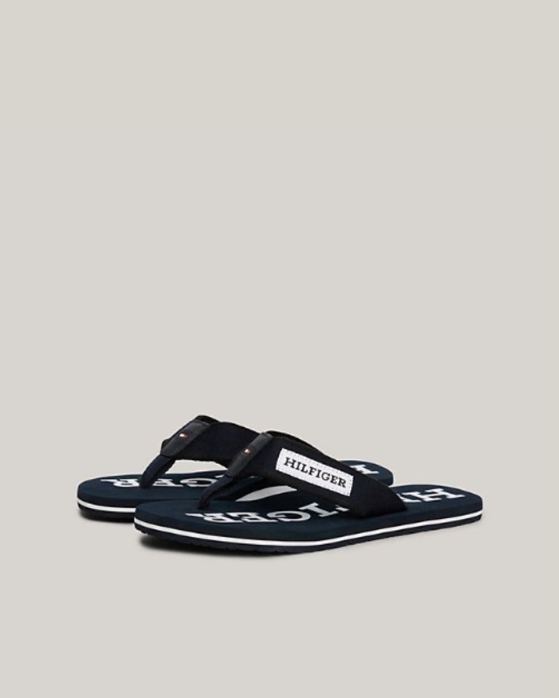  Sandalias De dedo Chancletas Hombre TOMMY HILFIGER Azul FM0FM05024