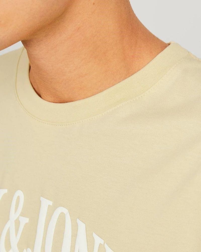  Camisetas Manga corta Hombre JACK AND JONES Amarrillo 12251899 JORLUCCA