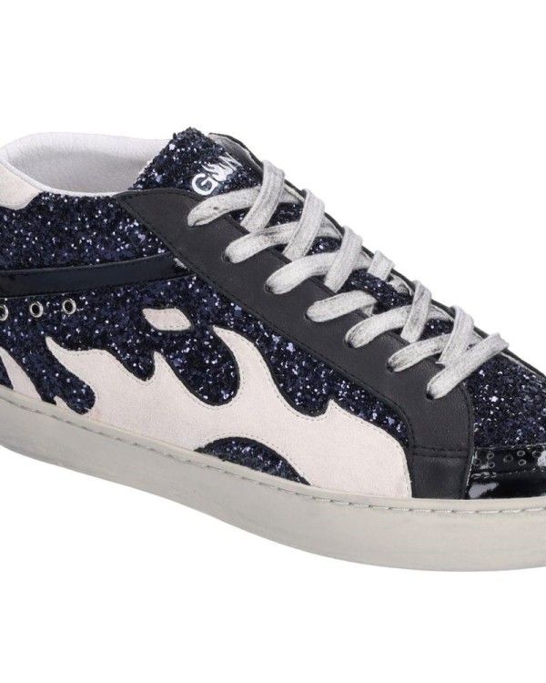 Sapatilhas altas mulher preto Gamin Euphoric