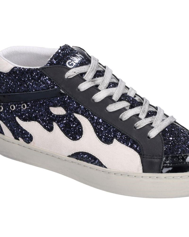 Sapatilhas altas mulher preto Gamin Euphoric