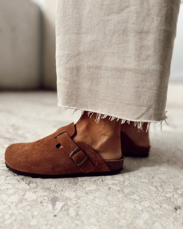 Sandalias RKS Mulher Marrom 0355