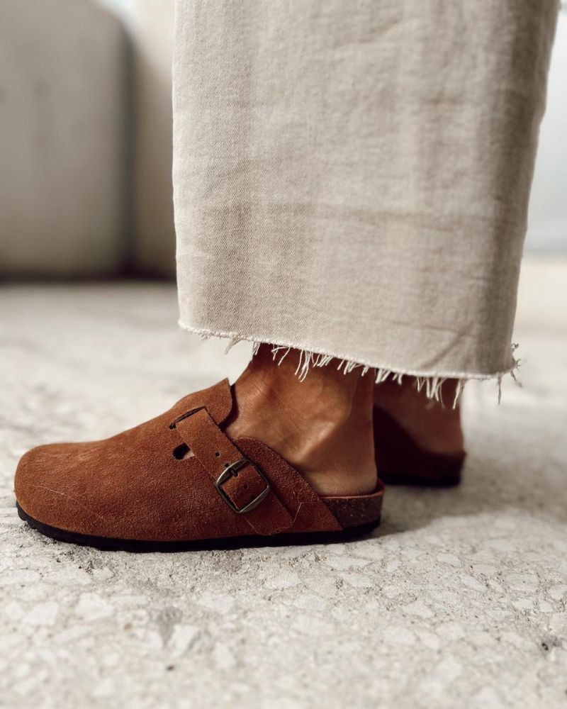 Sandalias RKS Mulher Marrom 0355