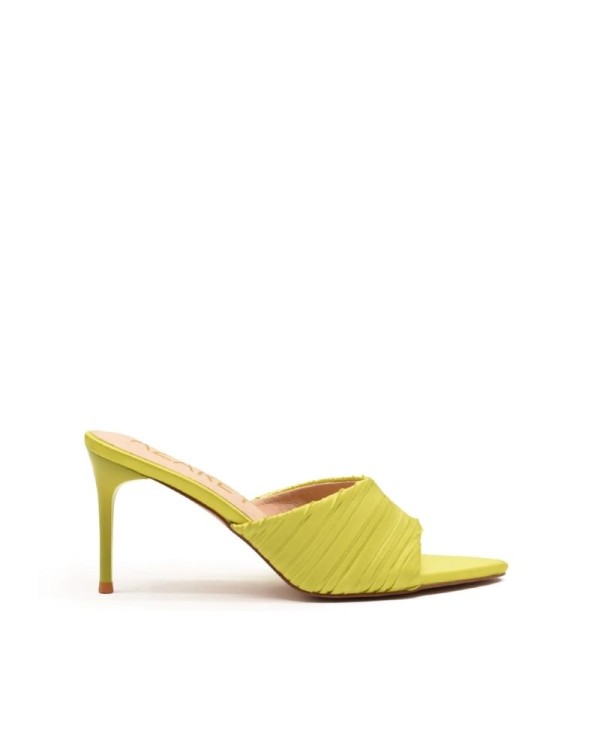 Menbur sandalias de fiesta color dorado, elegantes y modernas