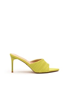 Menbur sandalias de fiesta color dorado, elegantes y modernas