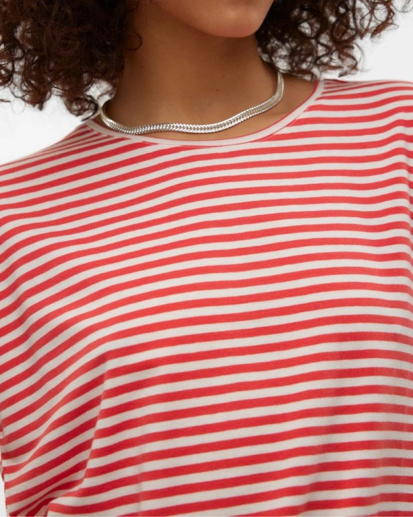  Camisetas Manga corta Mujer VERO MODA Rojo 10284469 MAVA