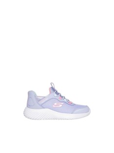 Sapatilhas Baixas Infantil SKECHERS Roxo 303585L SLIP INS BOUNDER SIMPLE CUTE