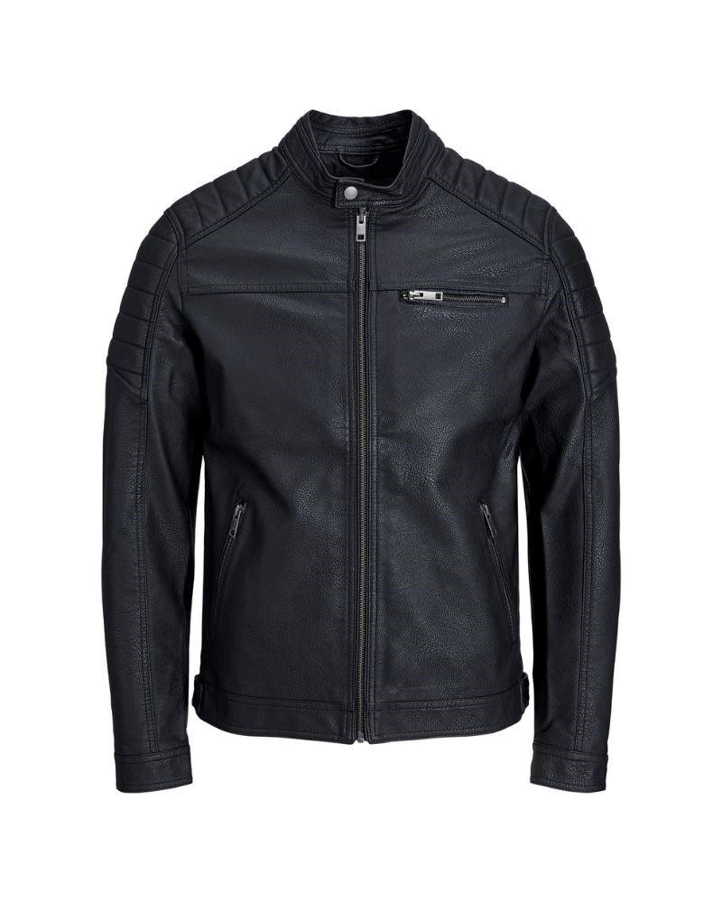 JACK AND JONES Casacos Manga comprida Homem Preto 12147218 ROCKY