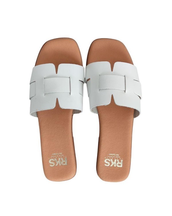 Sandálias Abertas Mulher RKS Branco 5150