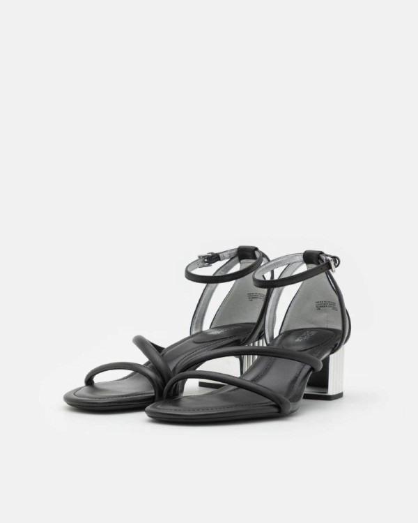  Sandalias Fiesta Mujer MICHAEL KORS Negro 40H3P0MS2L PORTER STRAPPY MID SANDAL