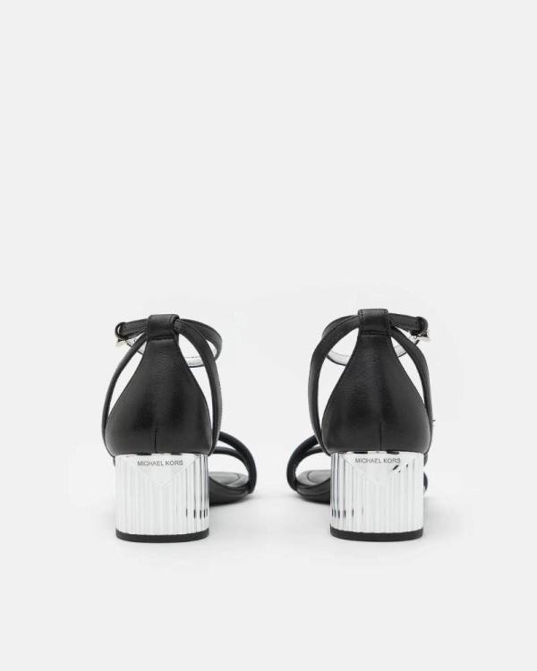  Sandalias Fiesta Mujer MICHAEL KORS Negro 40H3P0MS2L PORTER STRAPPY MID SANDAL