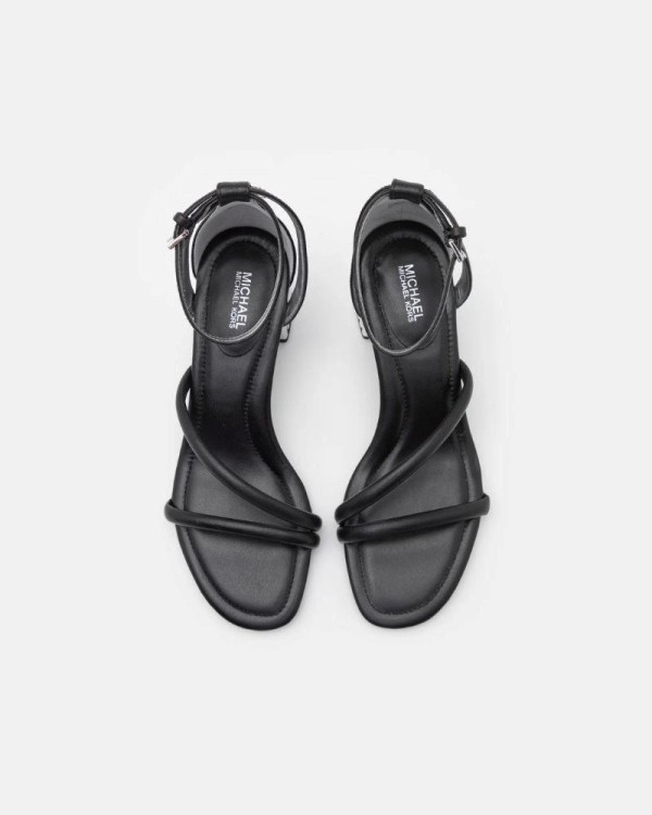  Sandalias Fiesta Mujer MICHAEL KORS Negro 40H3P0MS2L PORTER STRAPPY MID SANDAL
