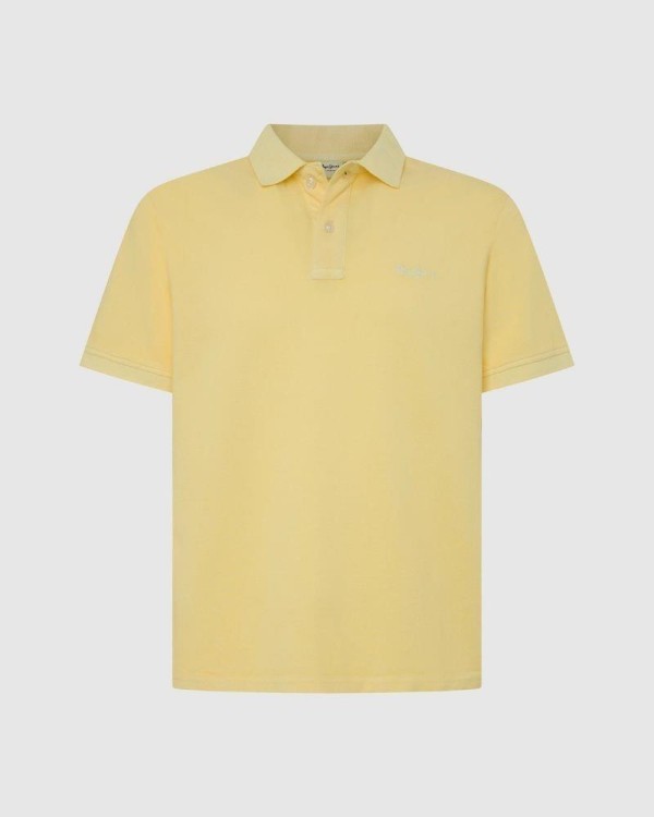 PEPE JEANS Camisetas Manga corta Polos Hombre Amarrillo PM542099 NEW OLIVER GD