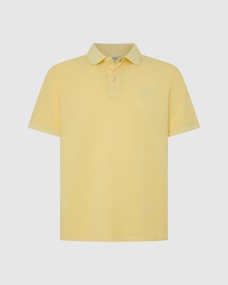PEPE JEANS Camisetas Manga corta Polos Hombre Amarrillo PM542099 NEW OLIVER GD