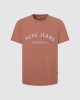 PEPE JEANS T-shirts Manga curta Homem Laranja PM509628 ALDRIDGE